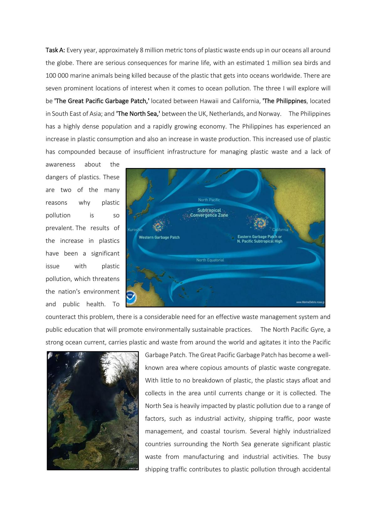 Plastics In Our Oceans - Page 1