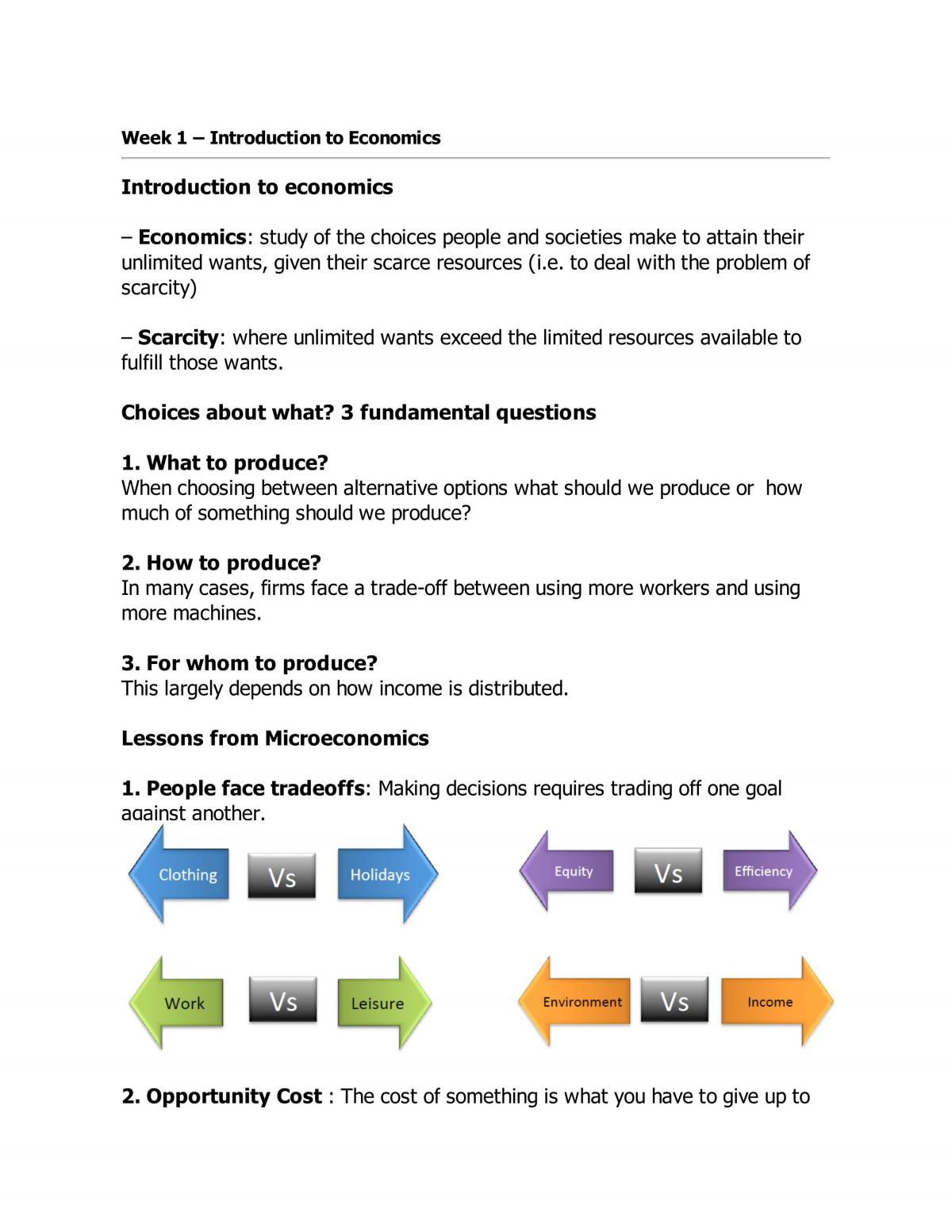 ECF1000 - Notes Summary - Page 1
