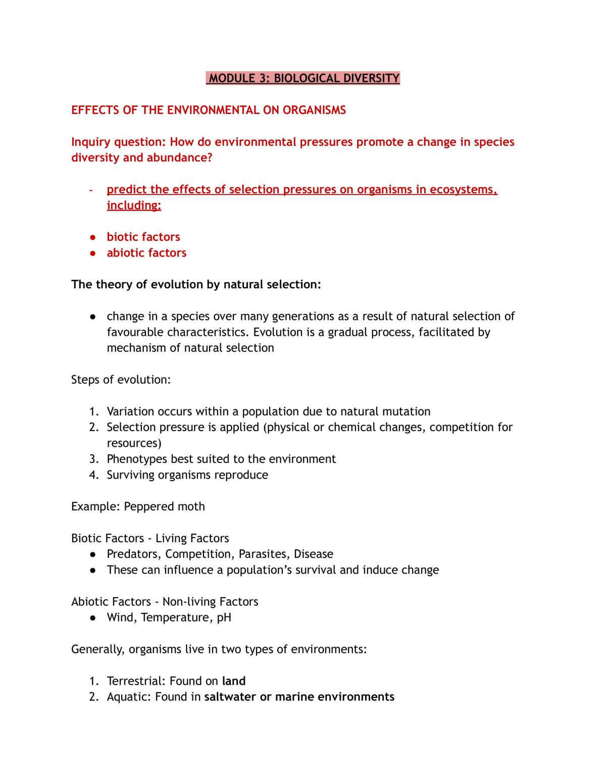 Bio Mod 3 - Page 1