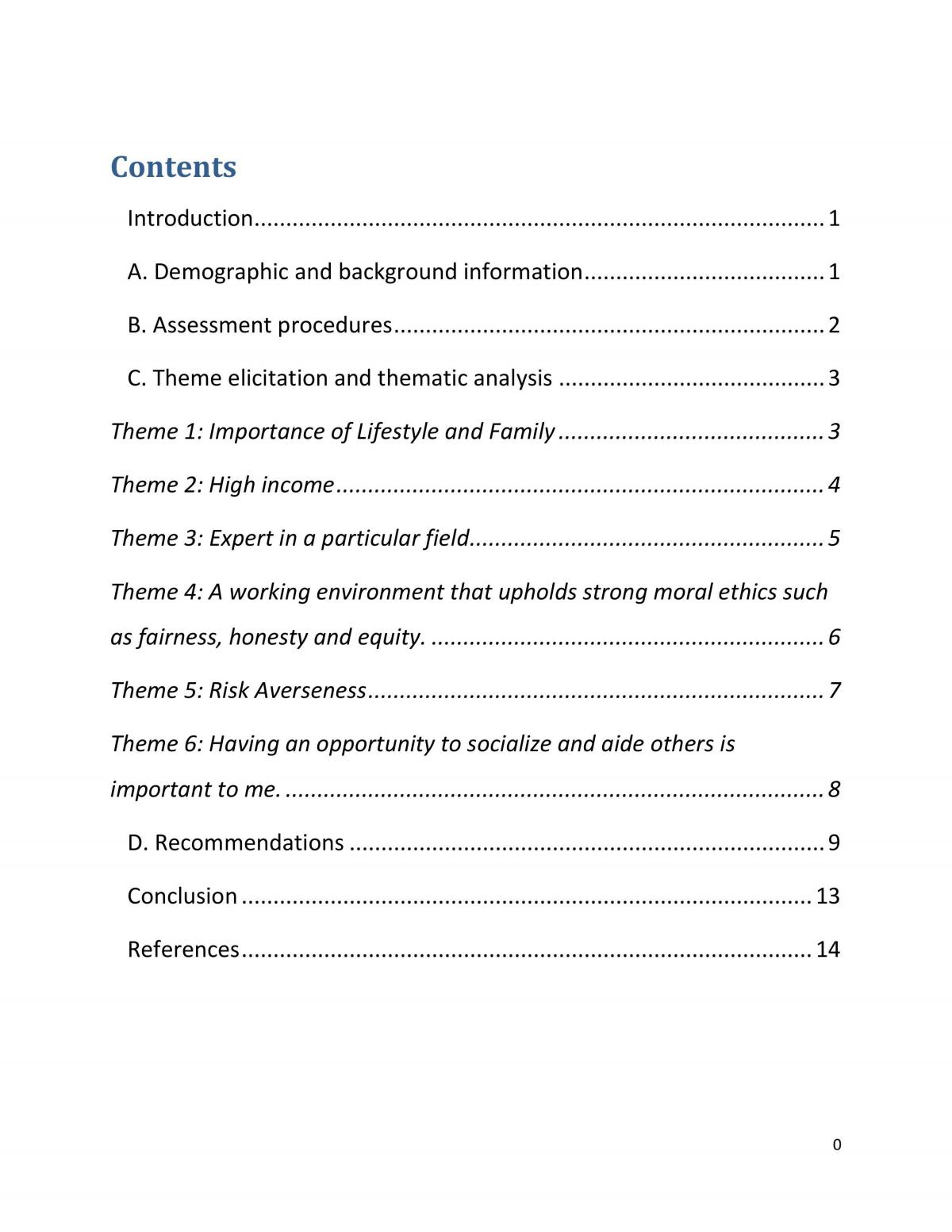Major Assignment for the Course - Page 1