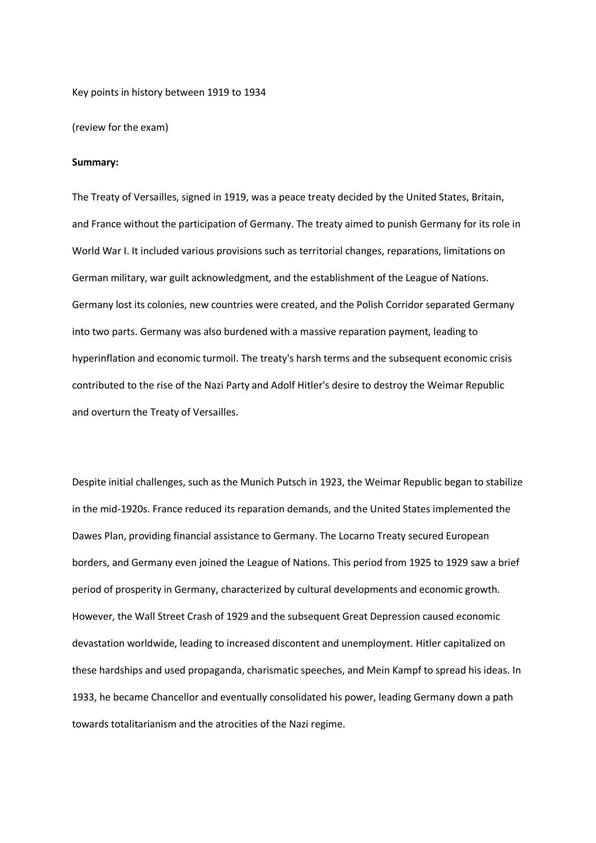 Summary - Page 1