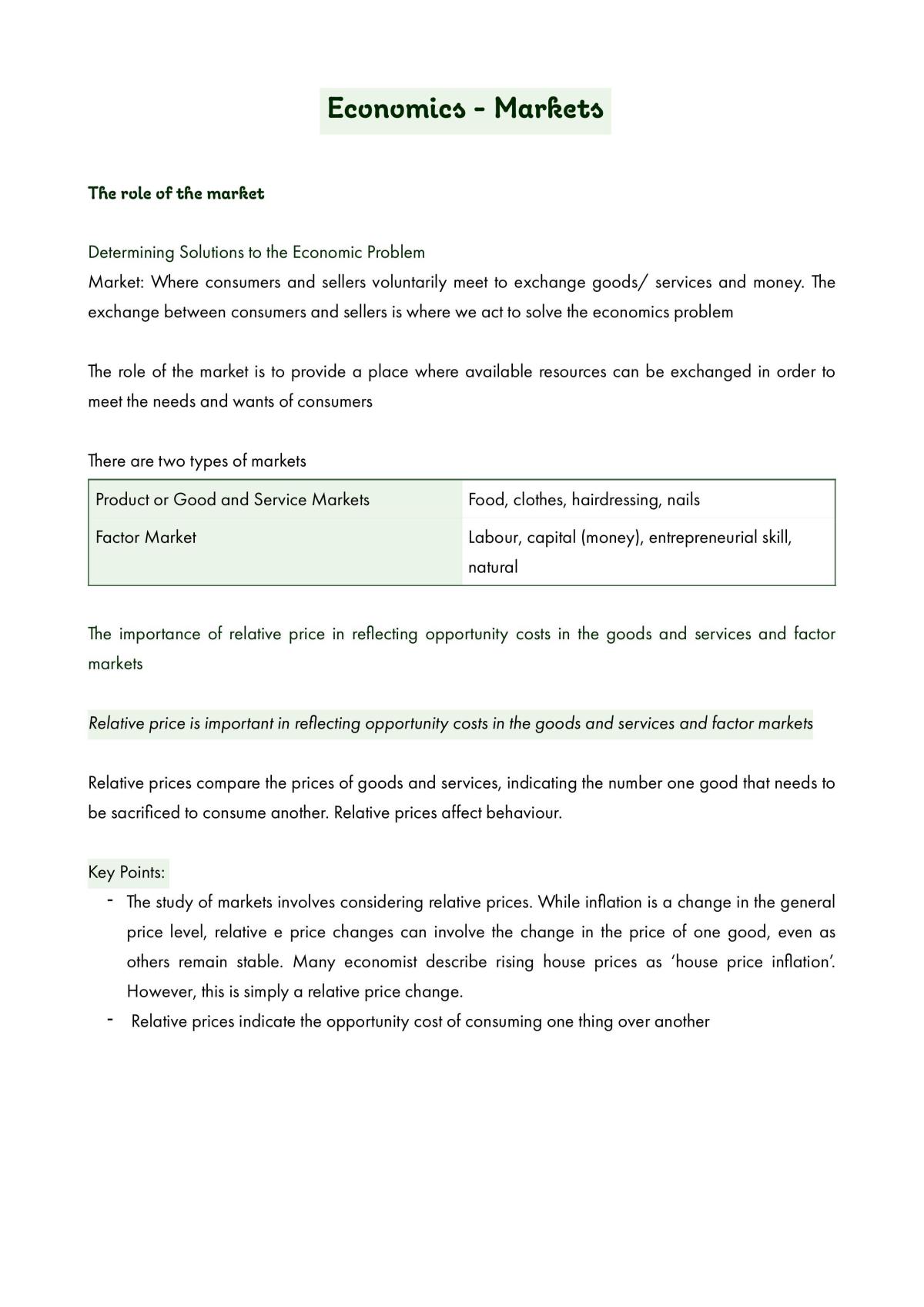 Markets - Page 1