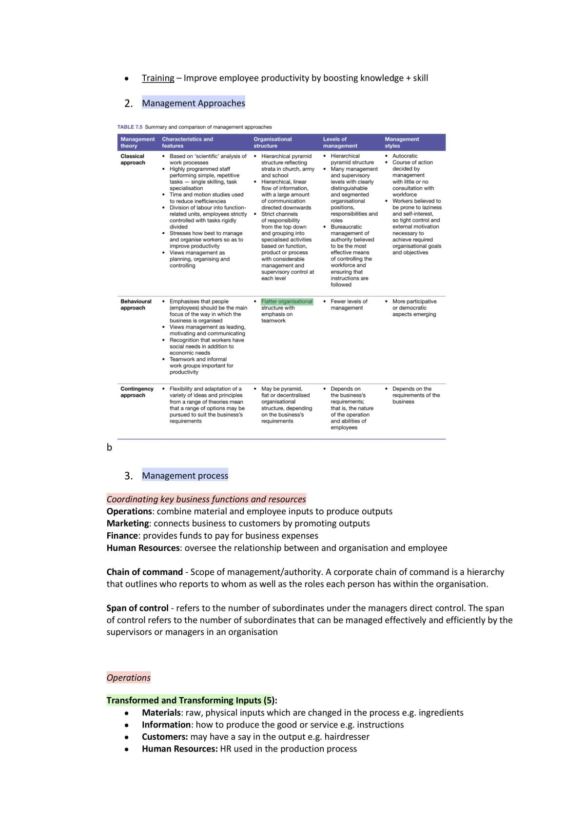 Business Management notes - Page 2