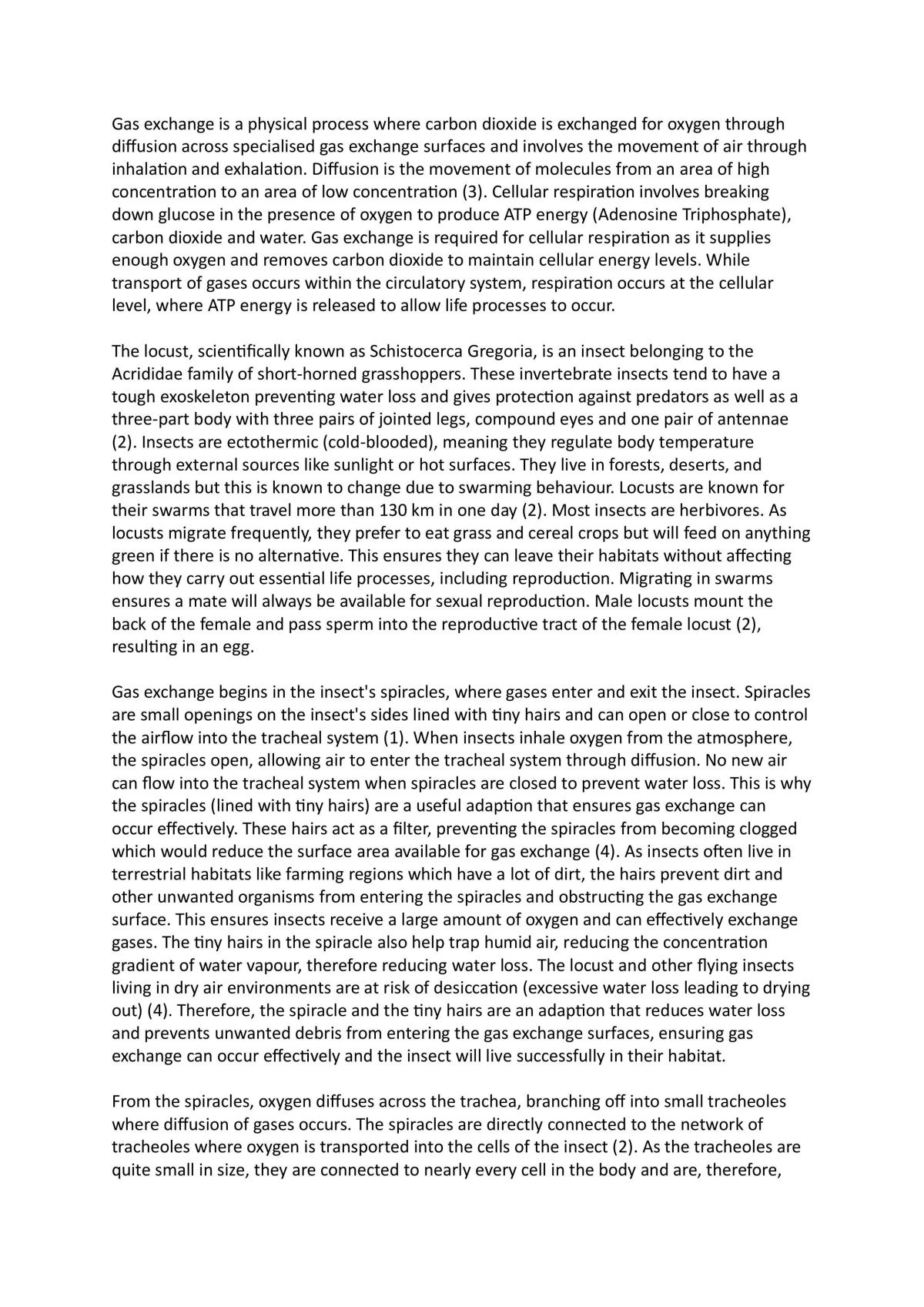 Gas Exchange - Page 1