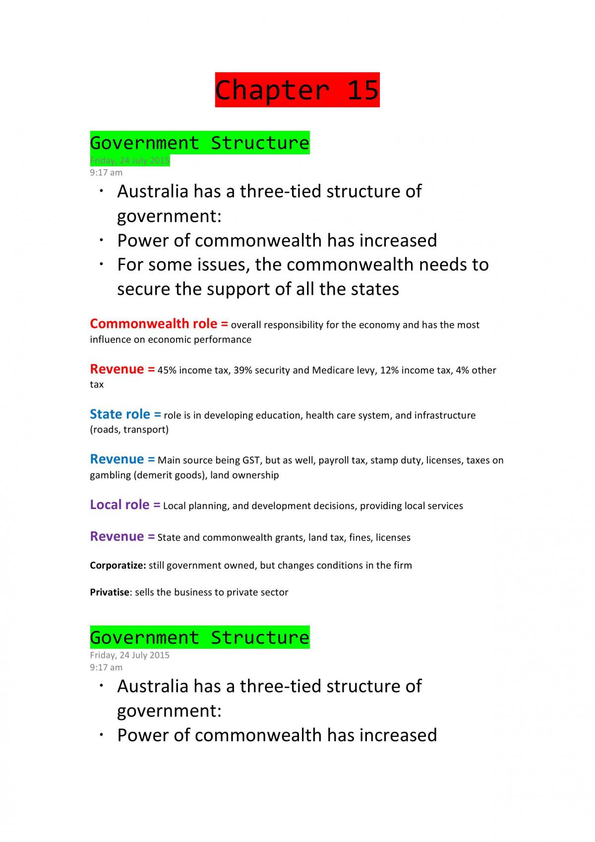 Preliminary Notes Topic 6 - Page 1