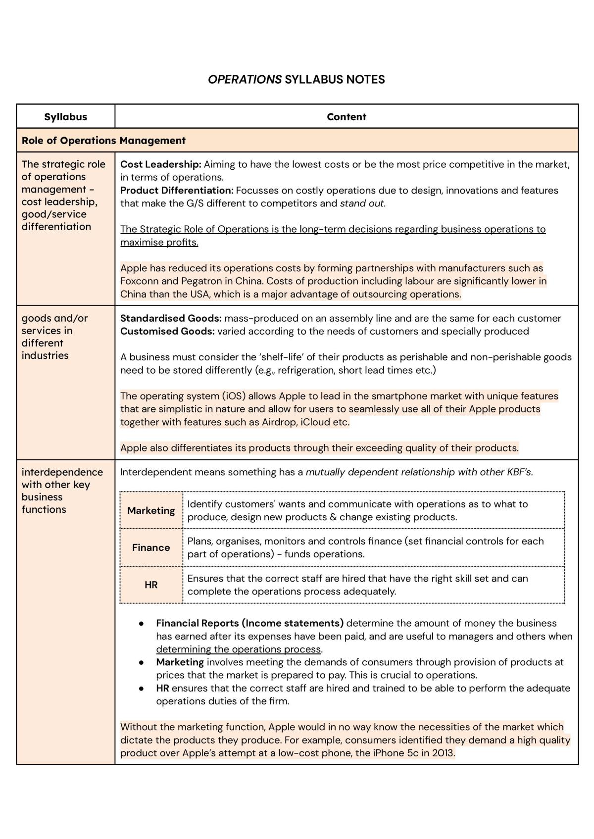 Syllabus Notes - Page 1