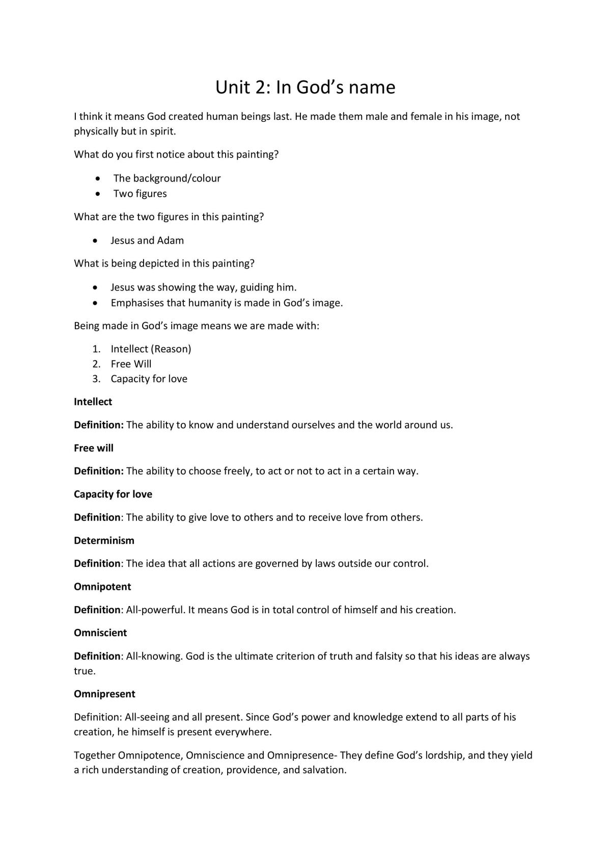 In God's Name - Page 1