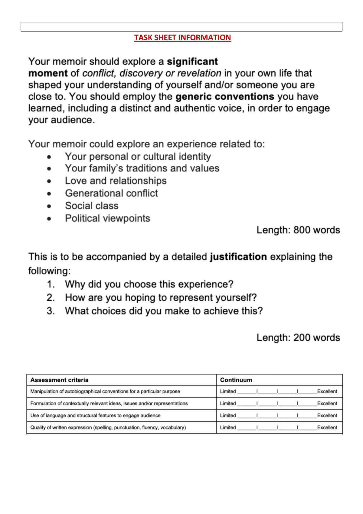 Memoir - Page 1