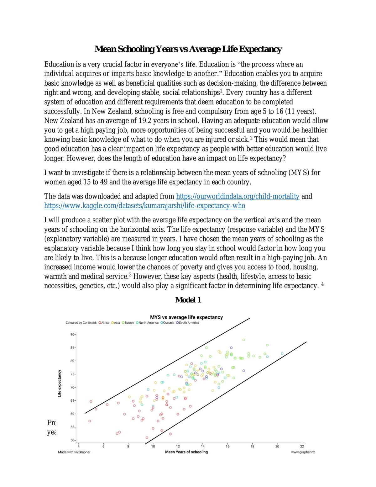 Statistics internal 3.9 - Page 1