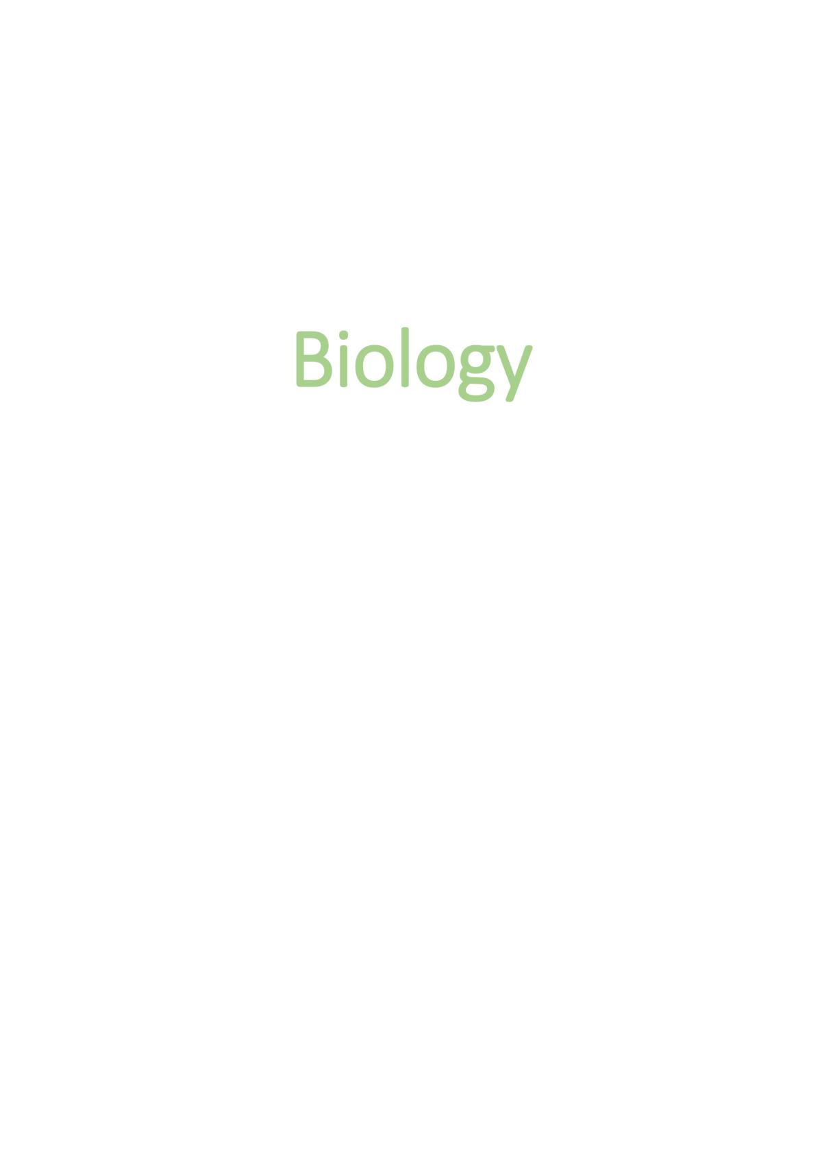 BIO prelim notes - Page 1