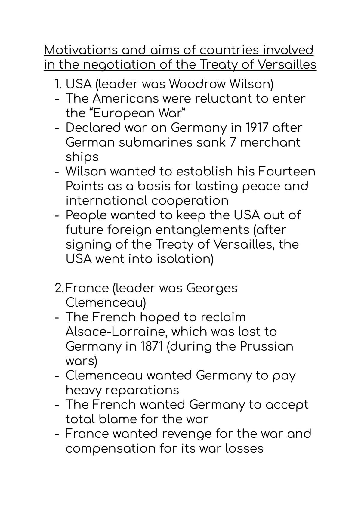Treaty of Versailles - Page 1