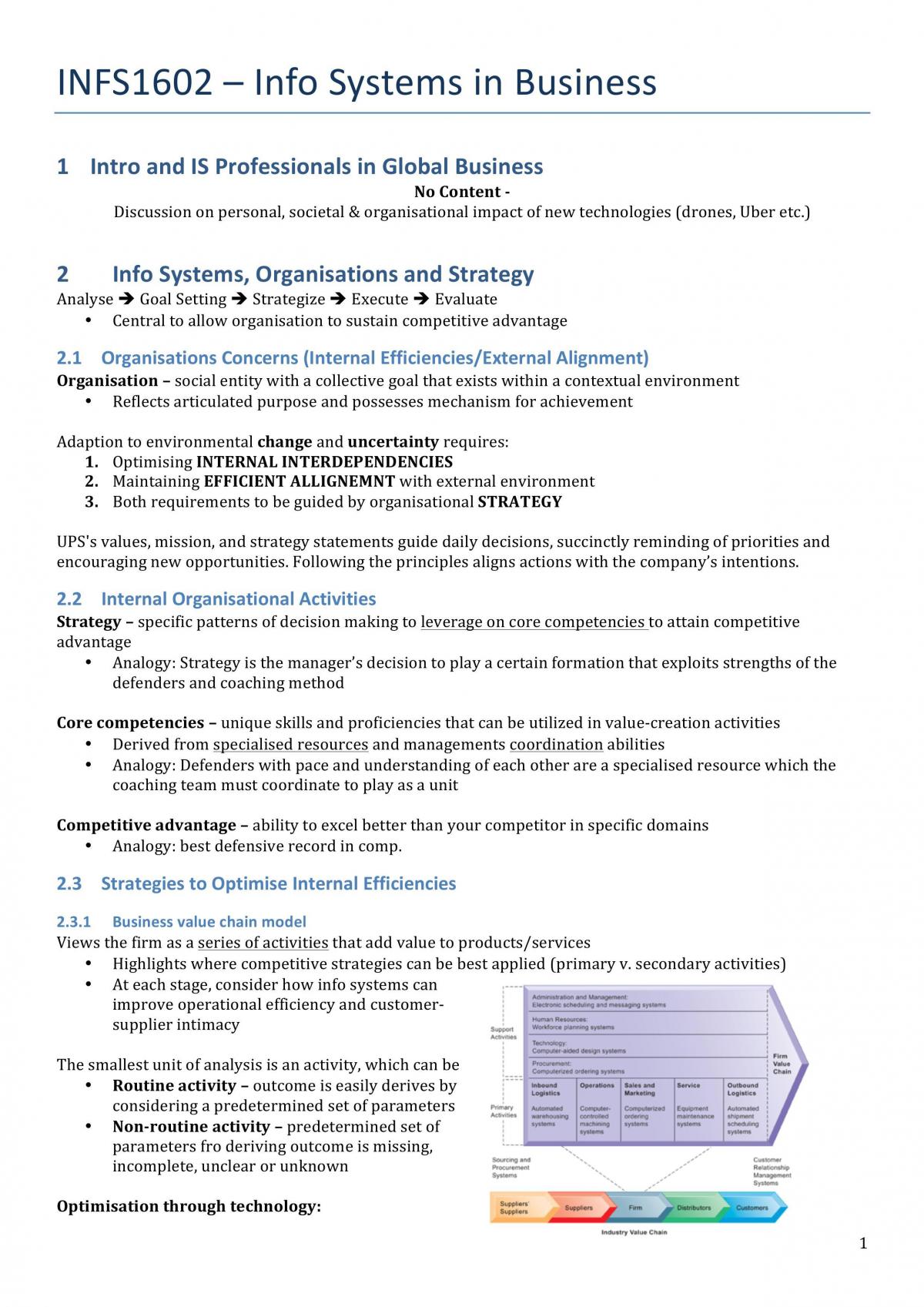 INFS1602 Full Course Notes - Page 1
