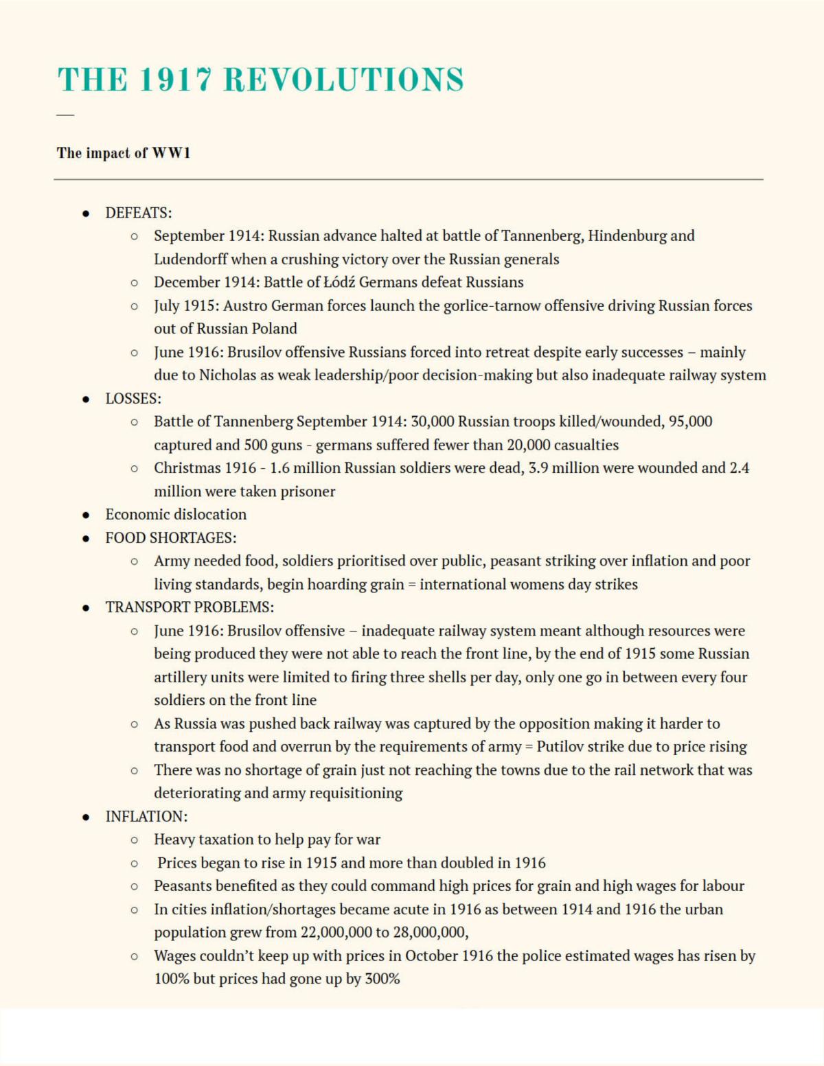 The 1917 Revolutions - Page 1