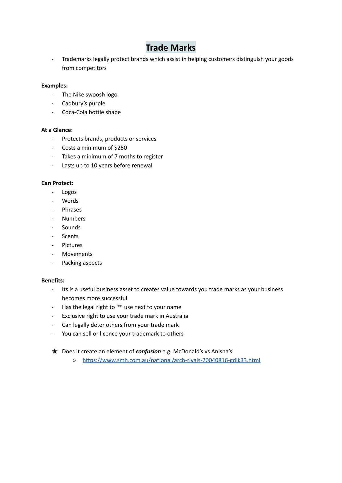 Intellectual Property - Page 1