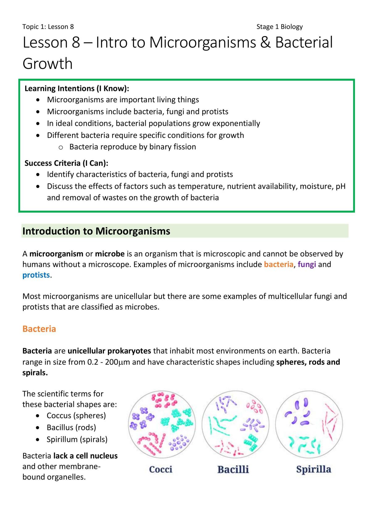 Biodiversity Notes - Page 1