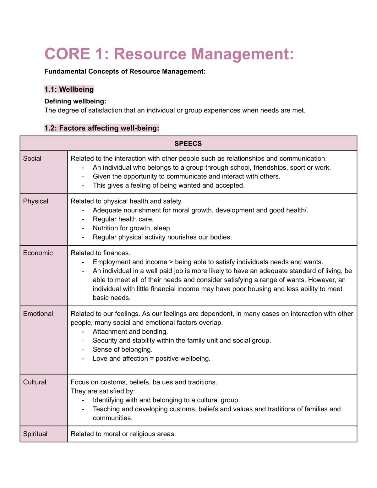 CAFS Prelim Study Notes - Page 1