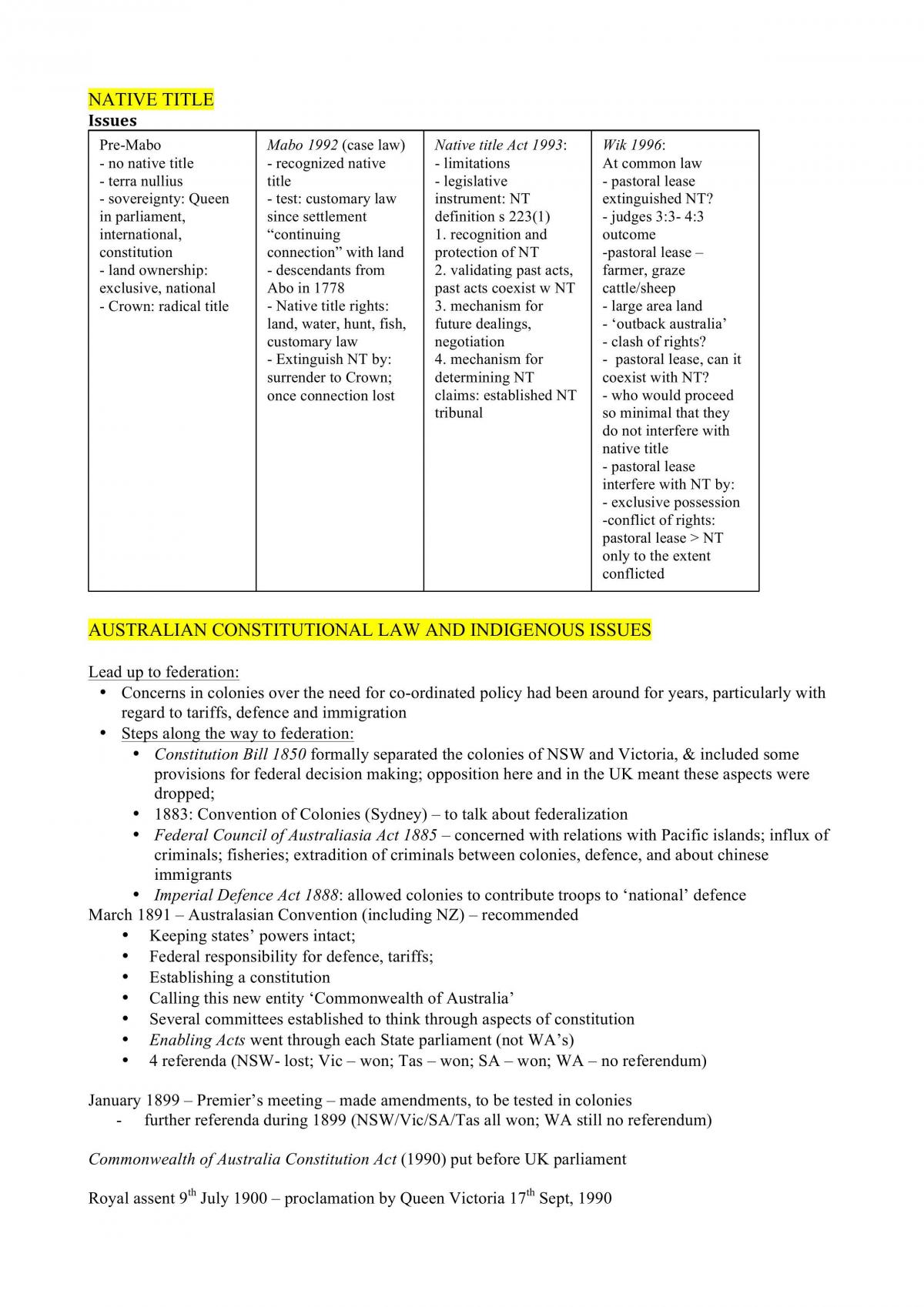 BJU150 Study Notes - Page 1