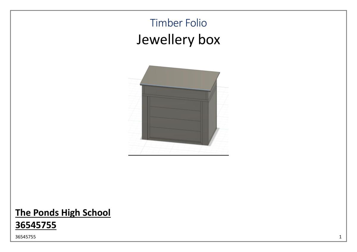 Timber Folio  - Page 1