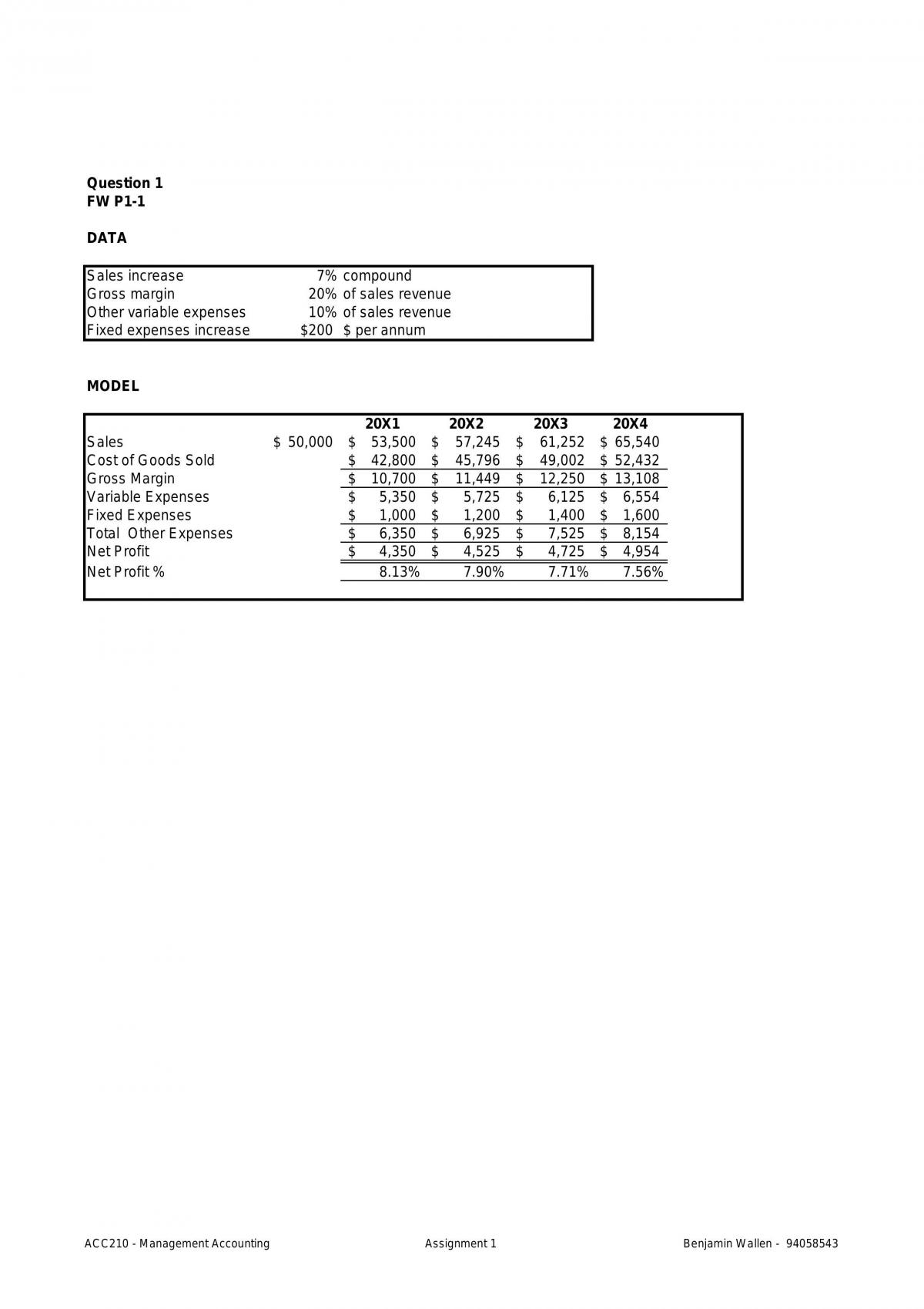 Accounting Notes/Assignment - Page 1
