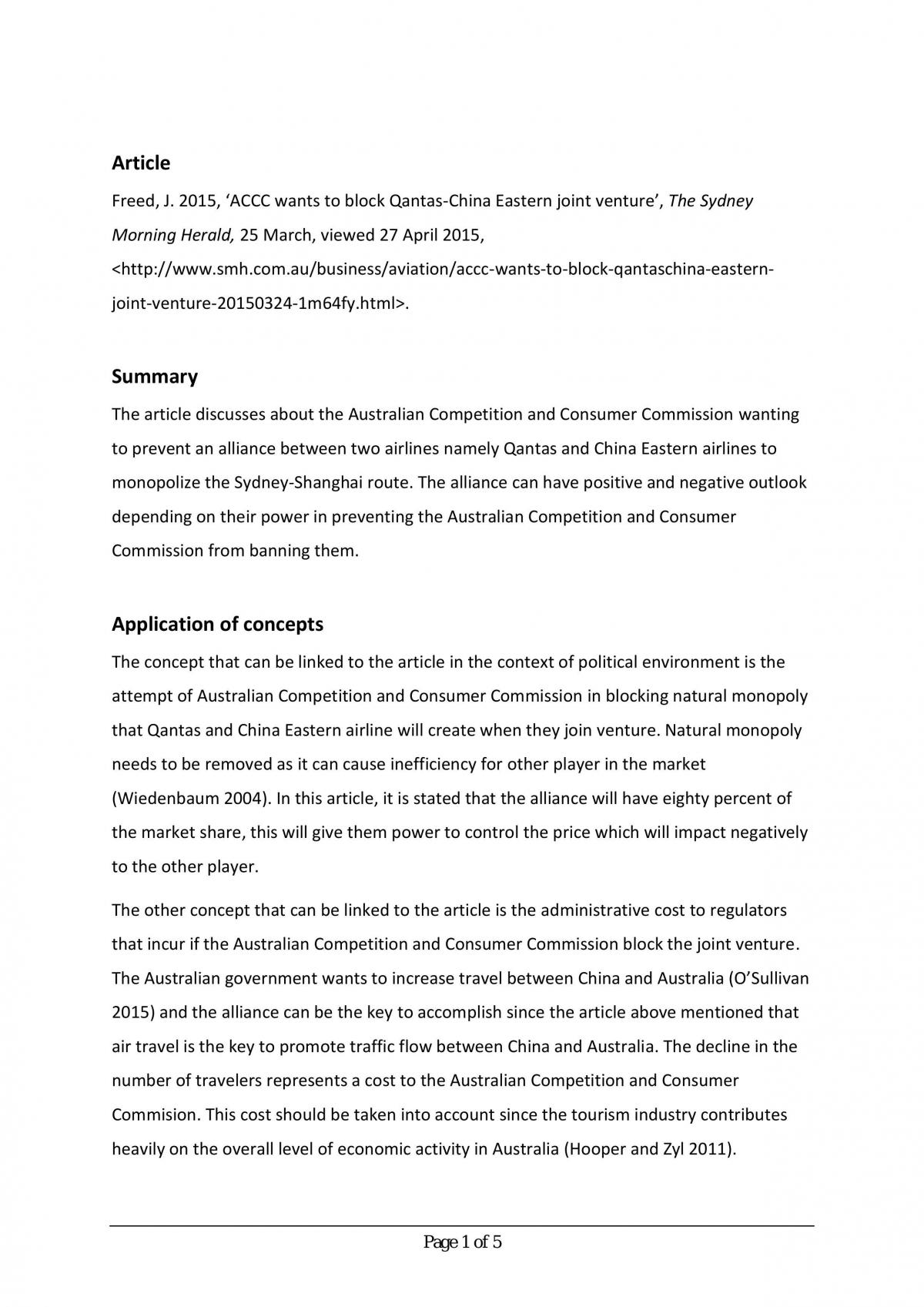 BUSS1002 MSA2 - Page 1