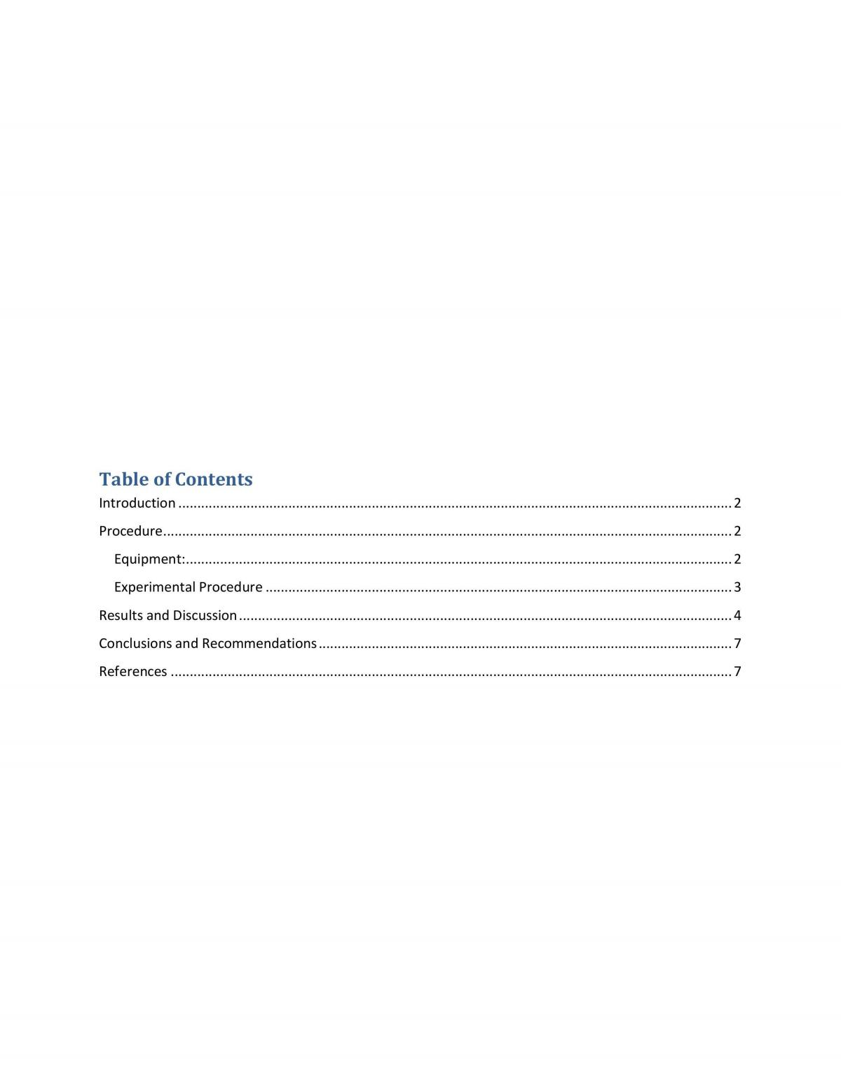 Lab Report for Cven2501 - Page 1