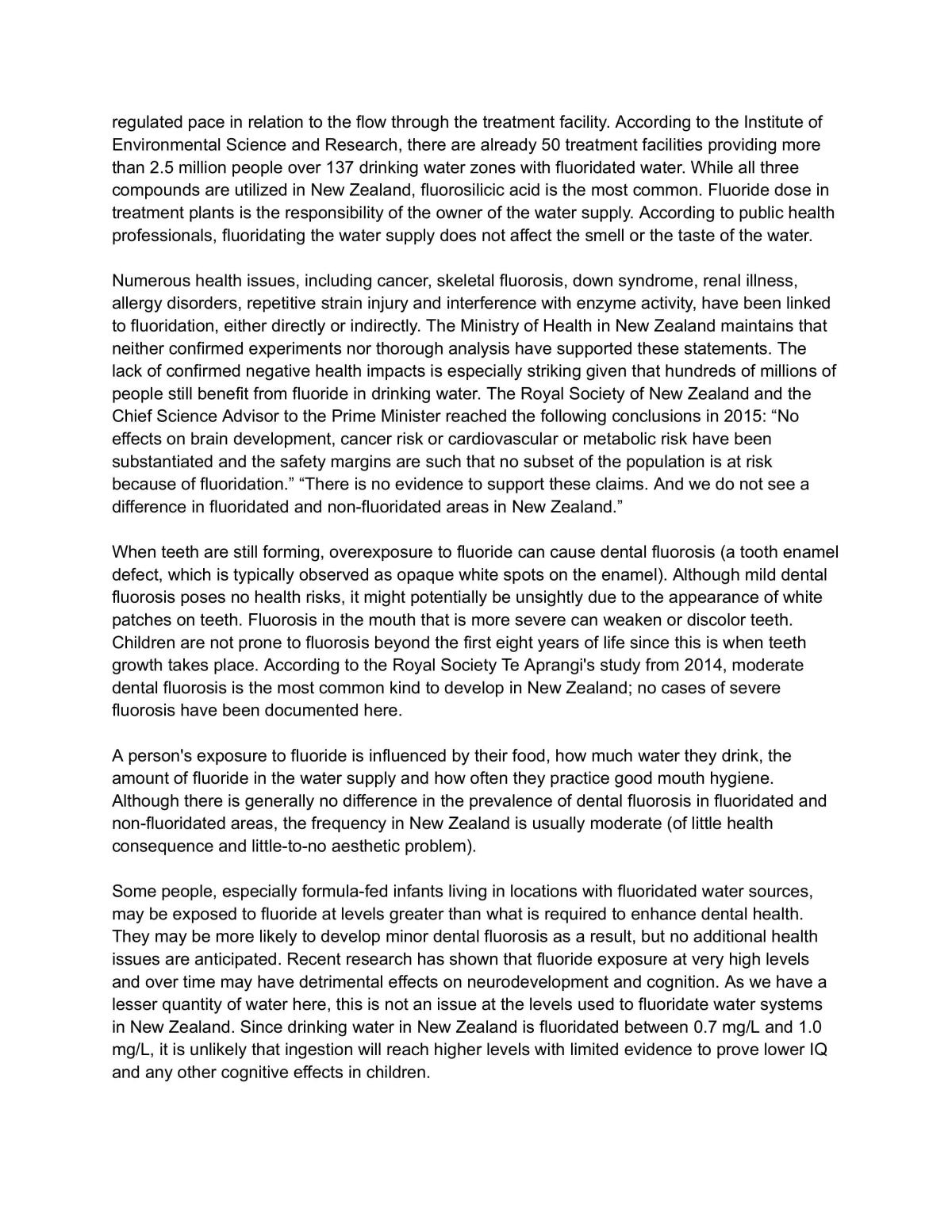 NCEA Level 3 AS91602 Integrate biological knowledge to develop an informed response to a socio-scientific issue - Page 2