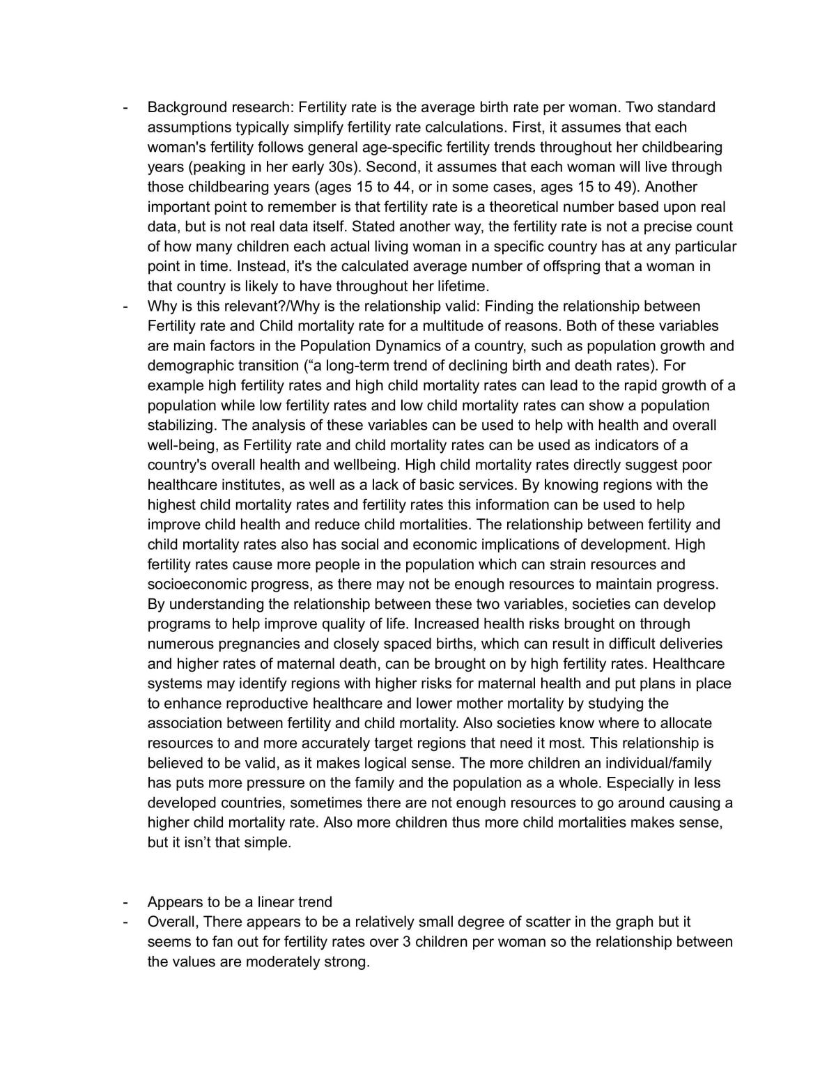 NCEA Level 3 AS91581 Investigate bivariate measurement data - Page 2