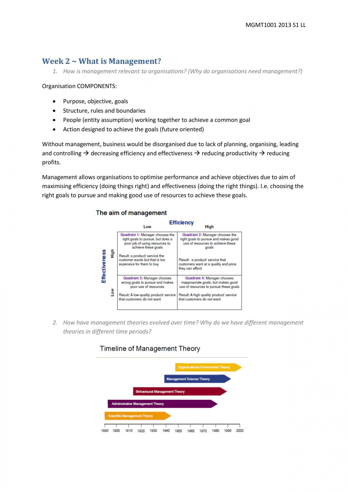 Topic 2 Study Notes - Page 1