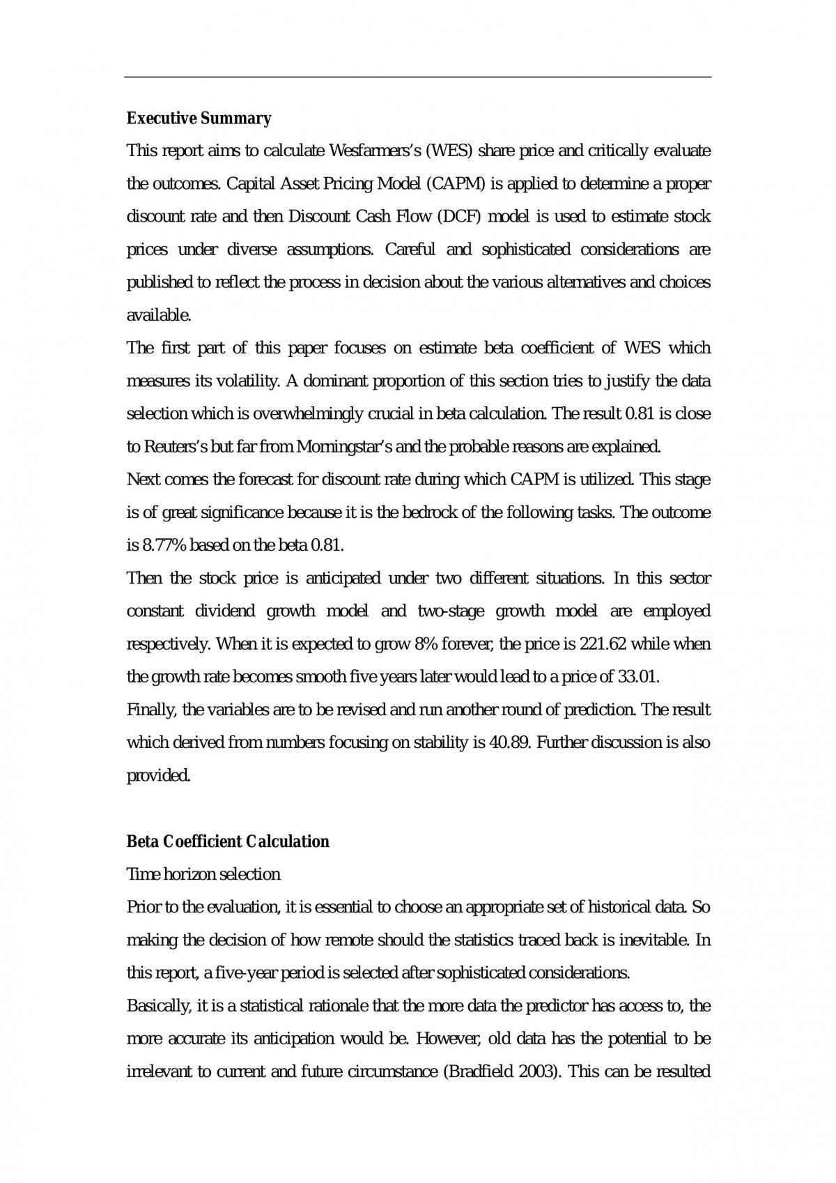 Major Assignment - Page 1