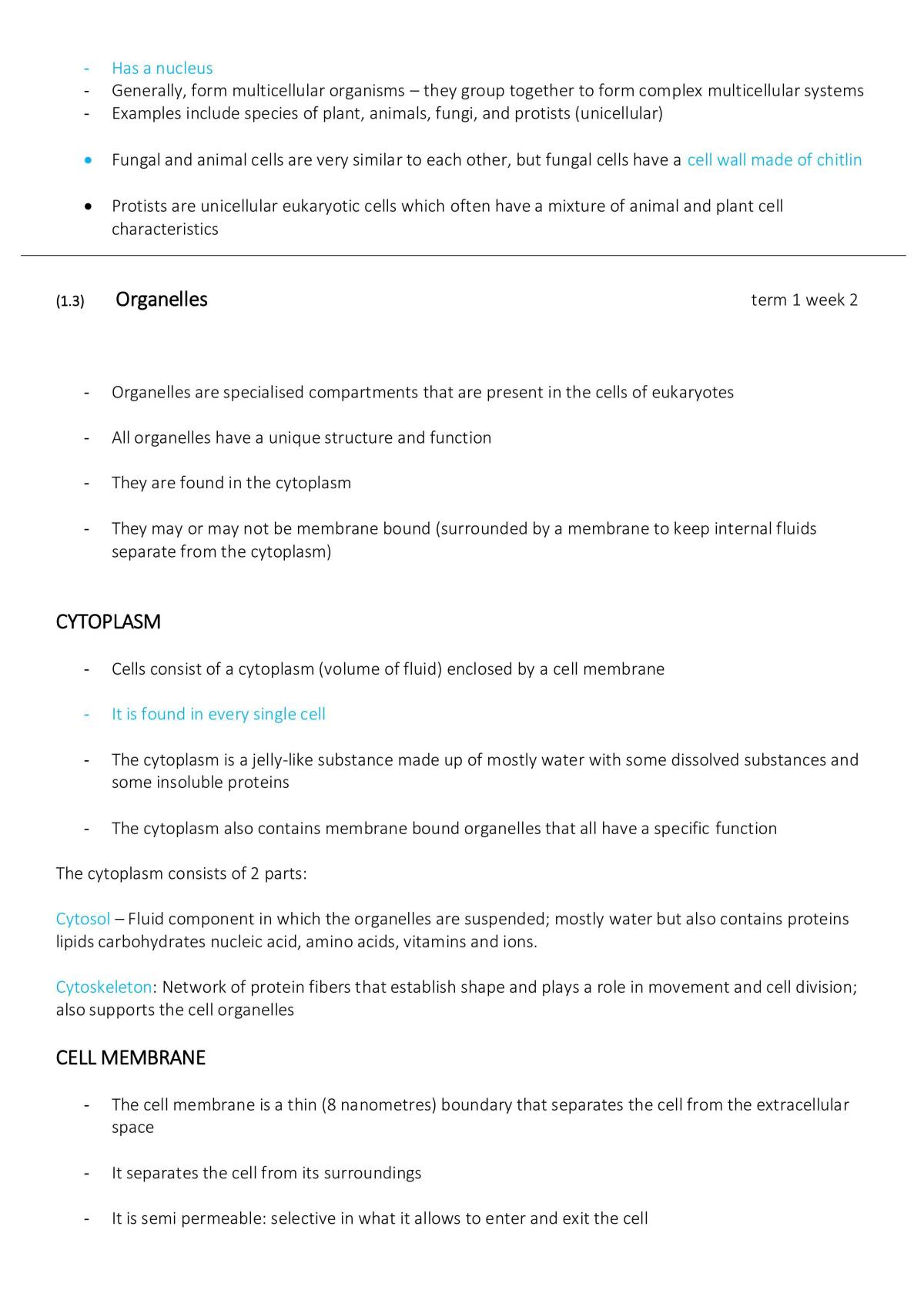 Term 1 Study notes - Page 3