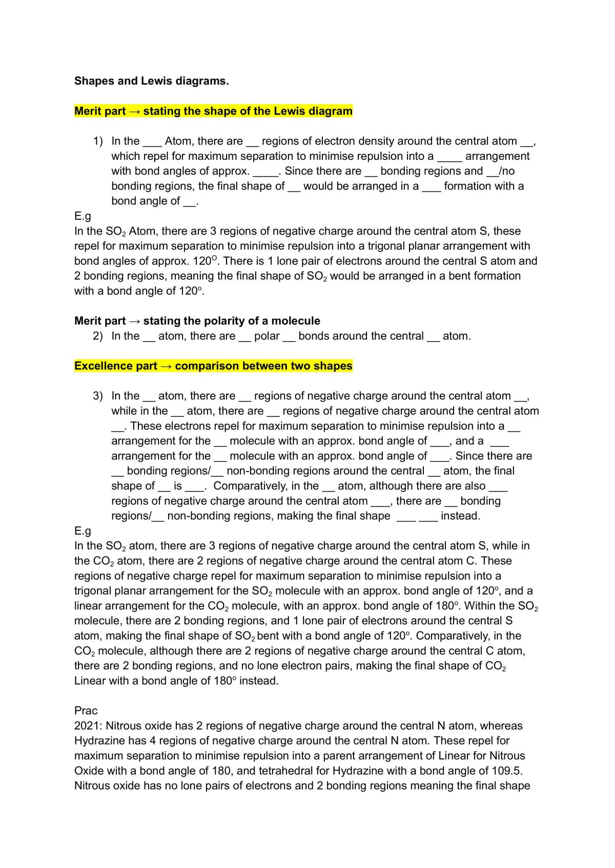 Chemistry Reactivity and Structure Excellence notes - Page 1