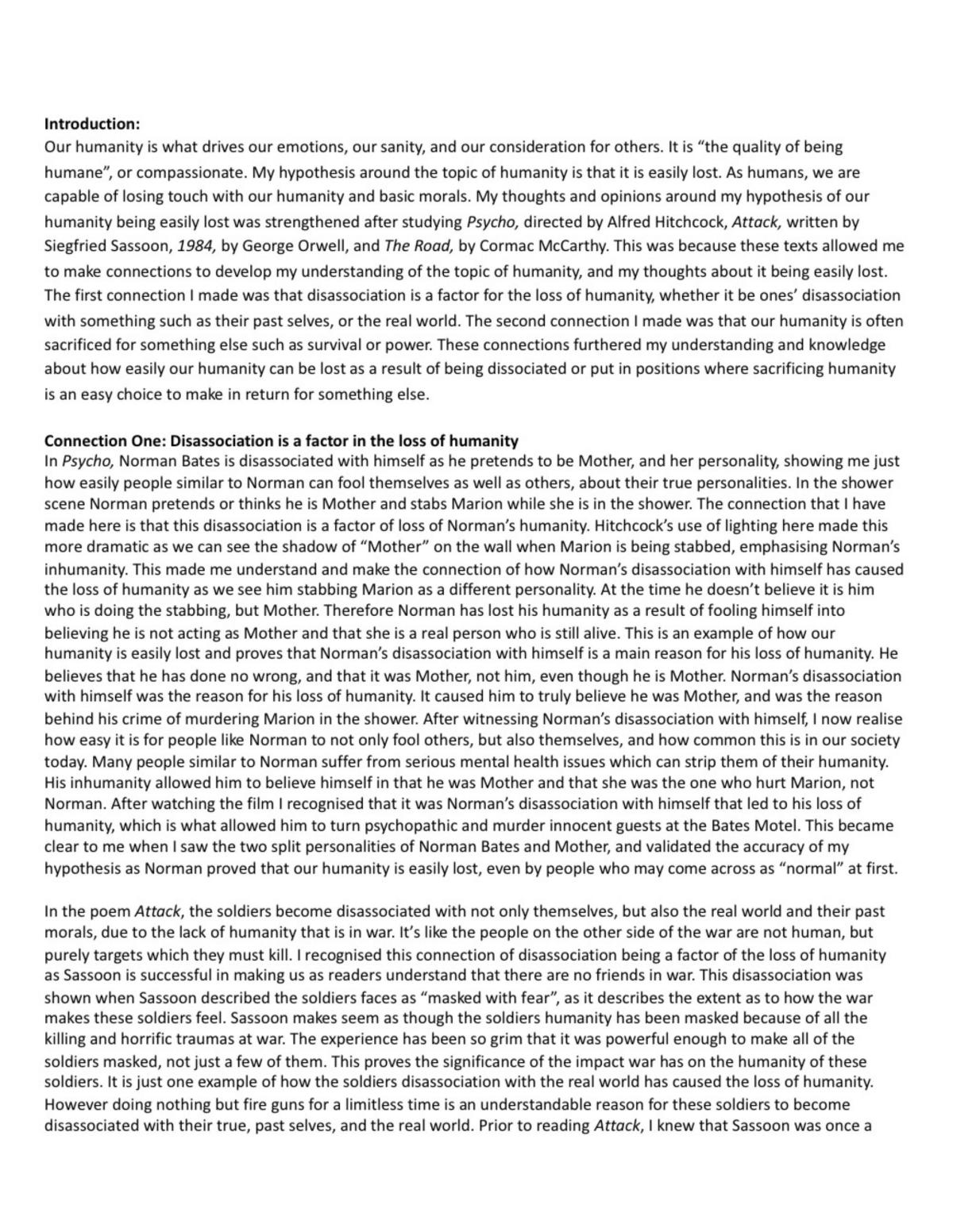 NCEA Level 3 AS91478  - Page 1