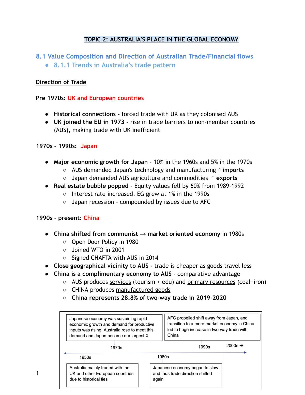 Topic 2 Study Notes - Page 1