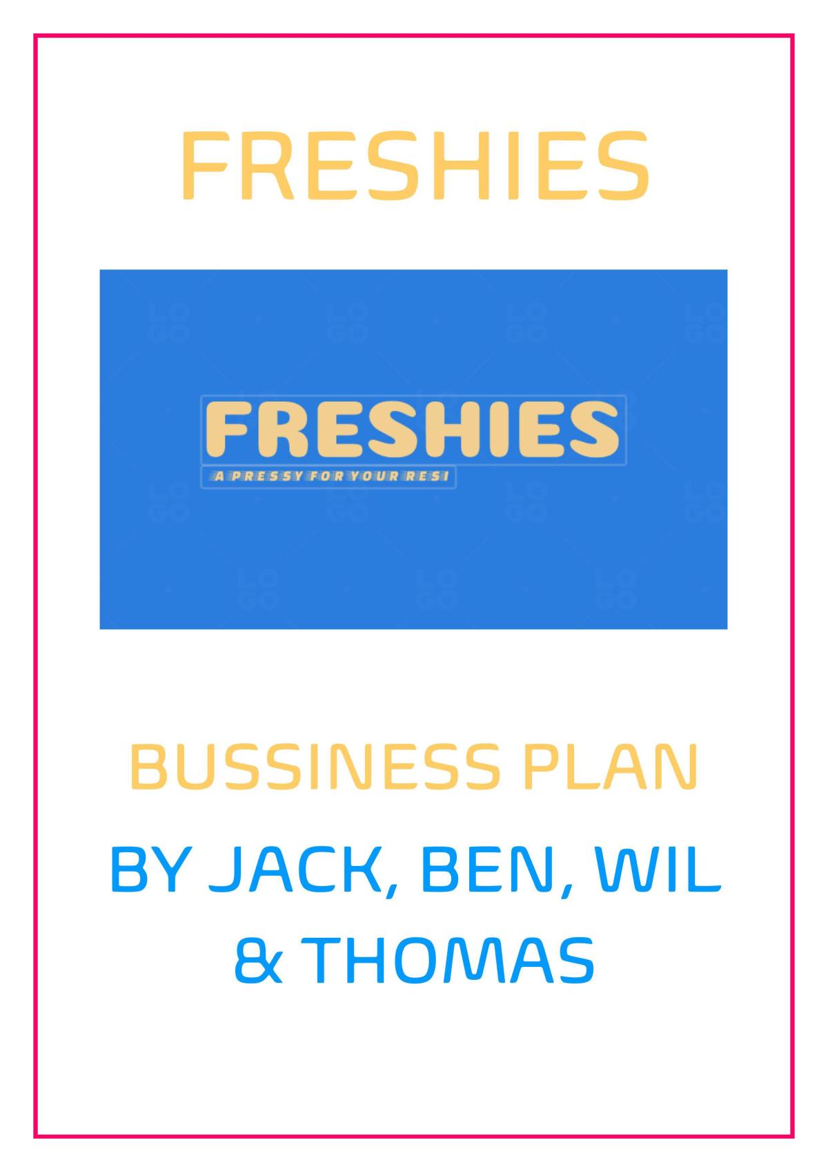 Buisness Plan Level 2 - Page 1