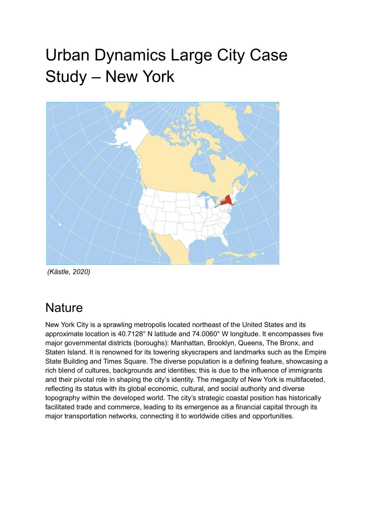 New York Urban Dynamics report - Page 1