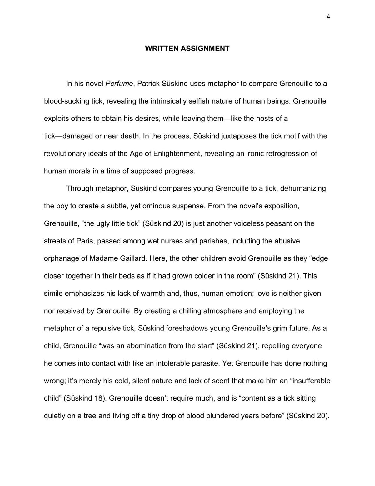 Written assignment - Page 1