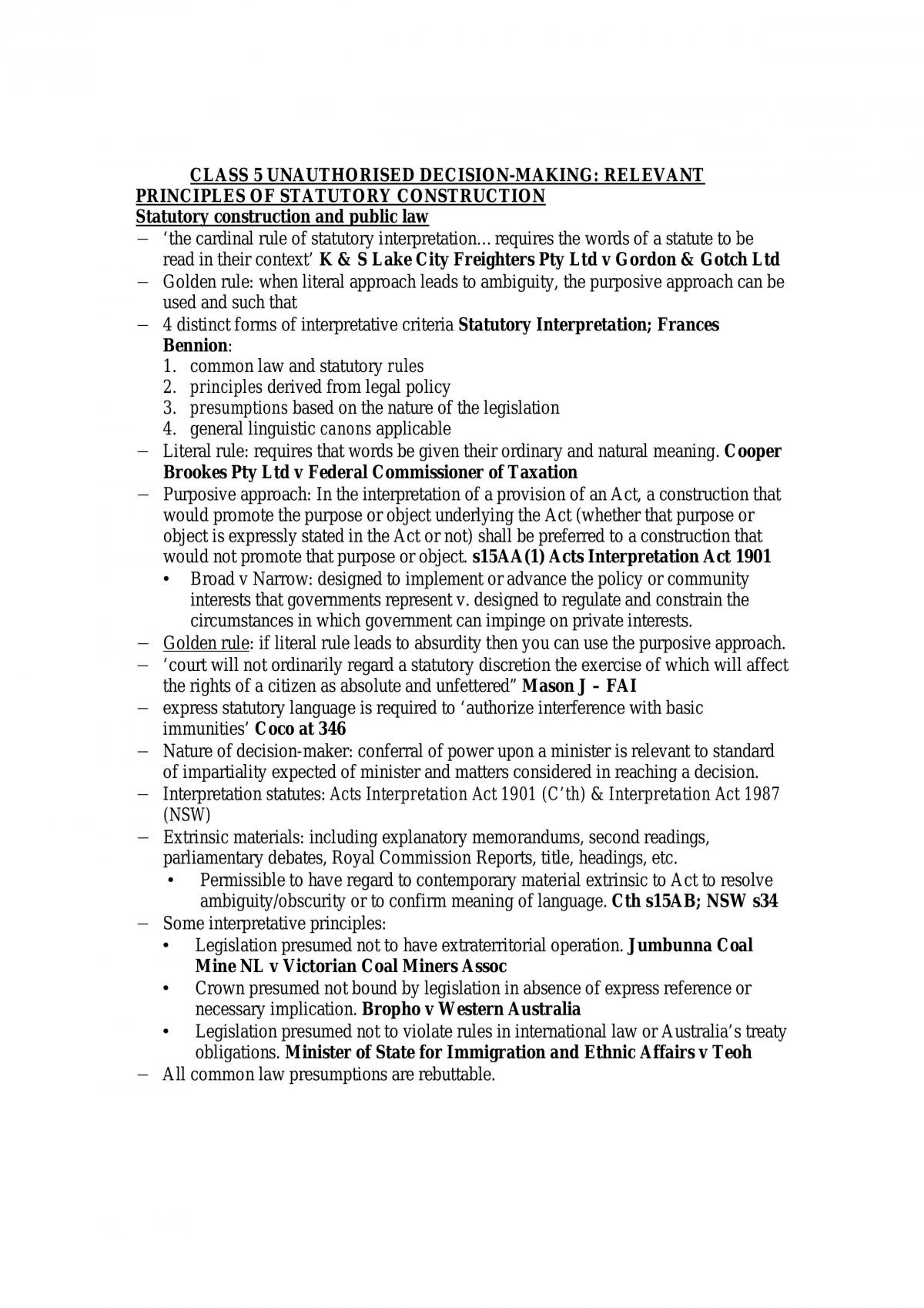 Notes - Page 1