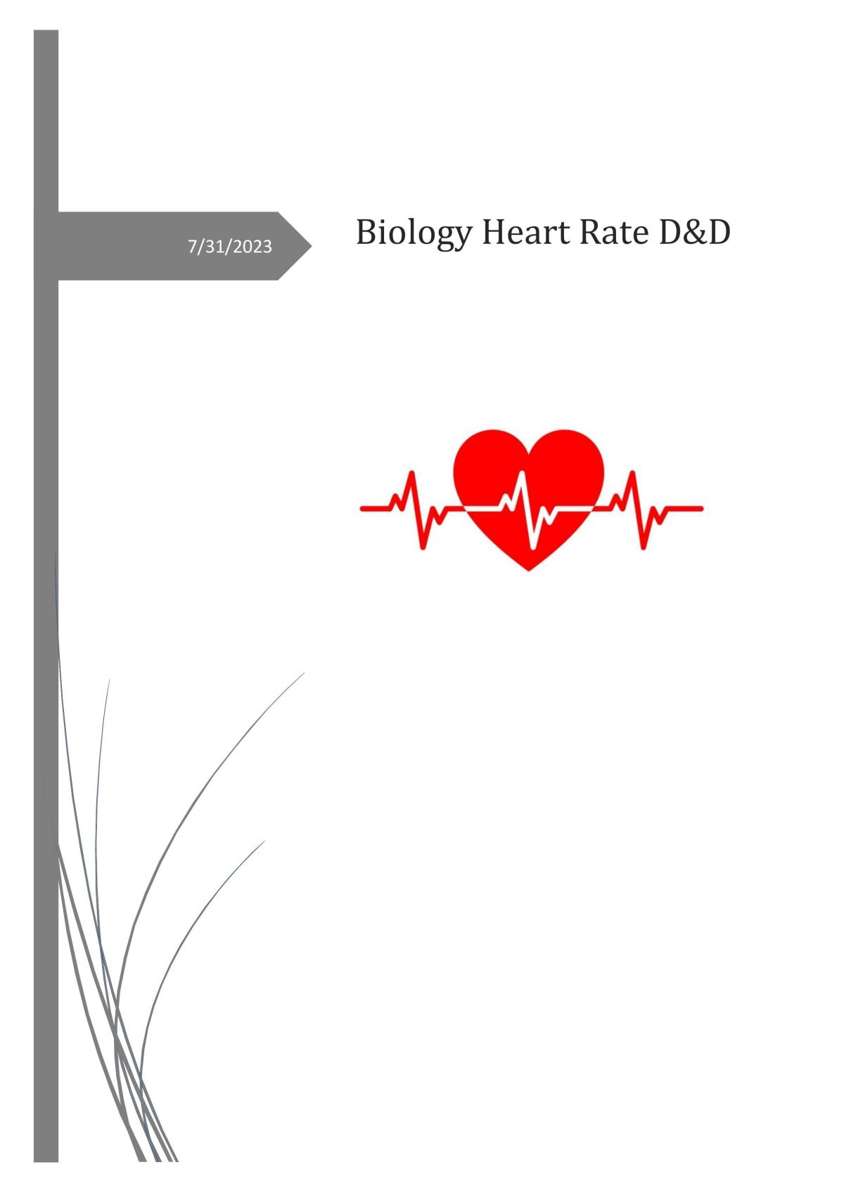 Heart Rate D&D - Page 1