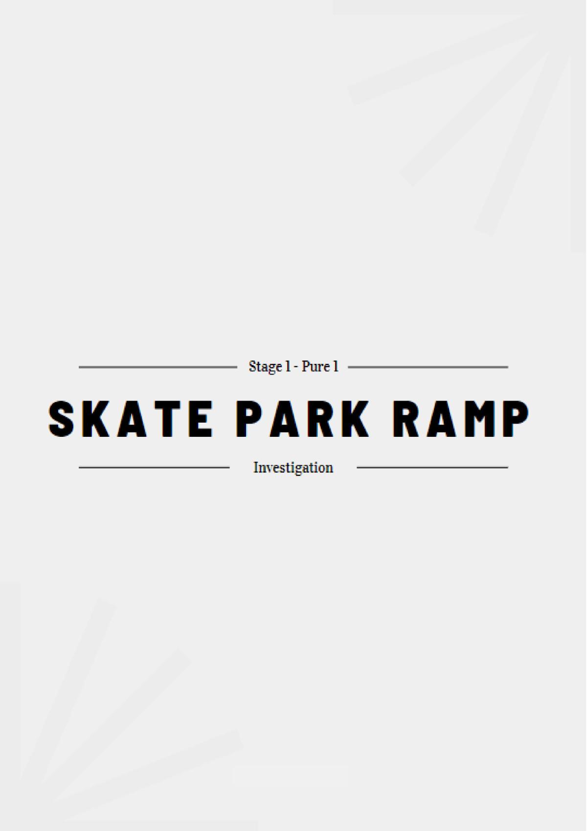 skate park ramp - Page 1