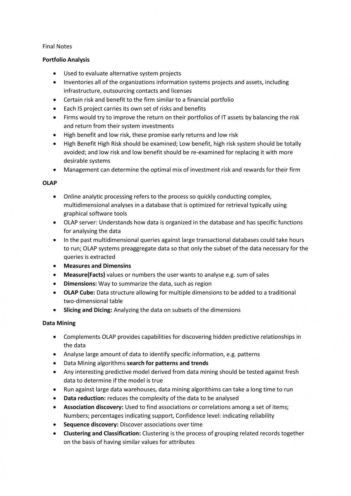 INFS1602 Notes - Page 1