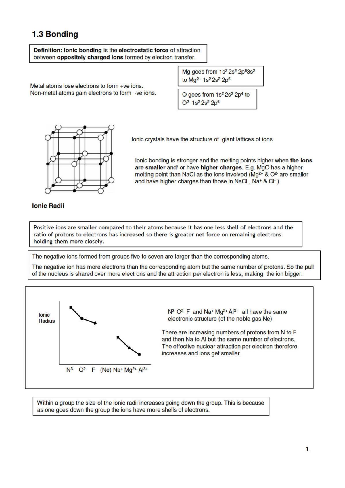 Bonding Notes - Page 1
