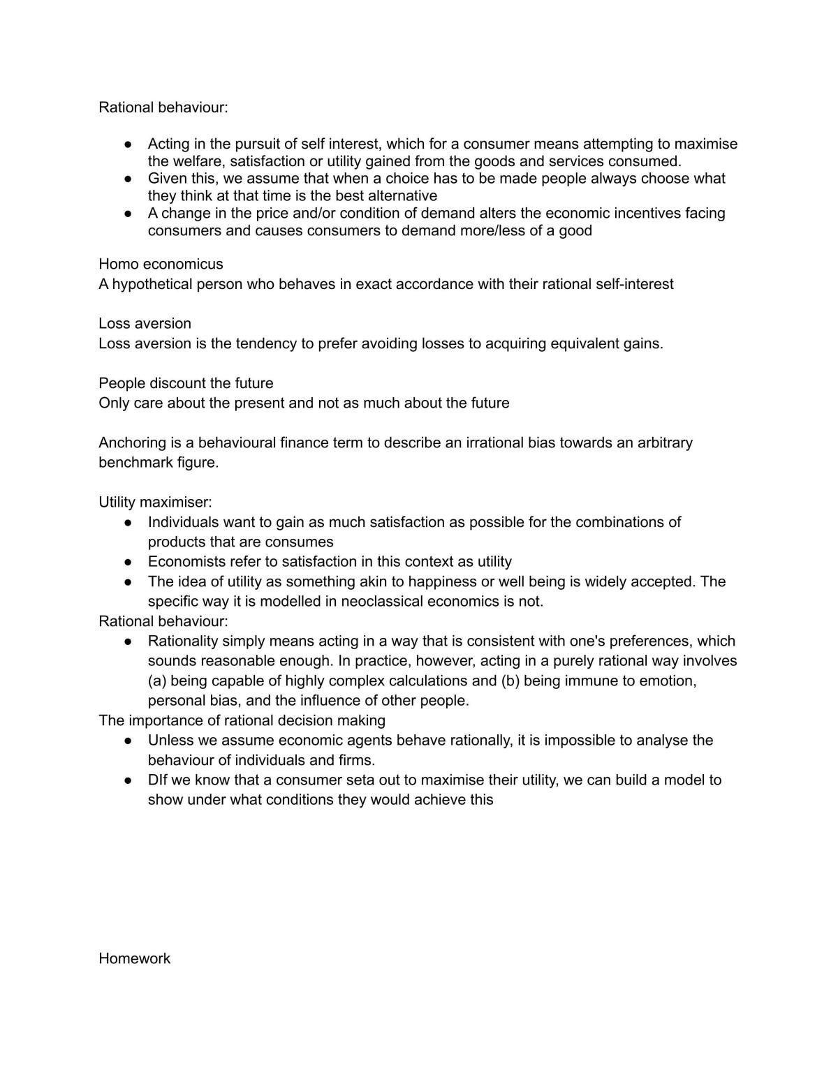Full economics notes - Page 1