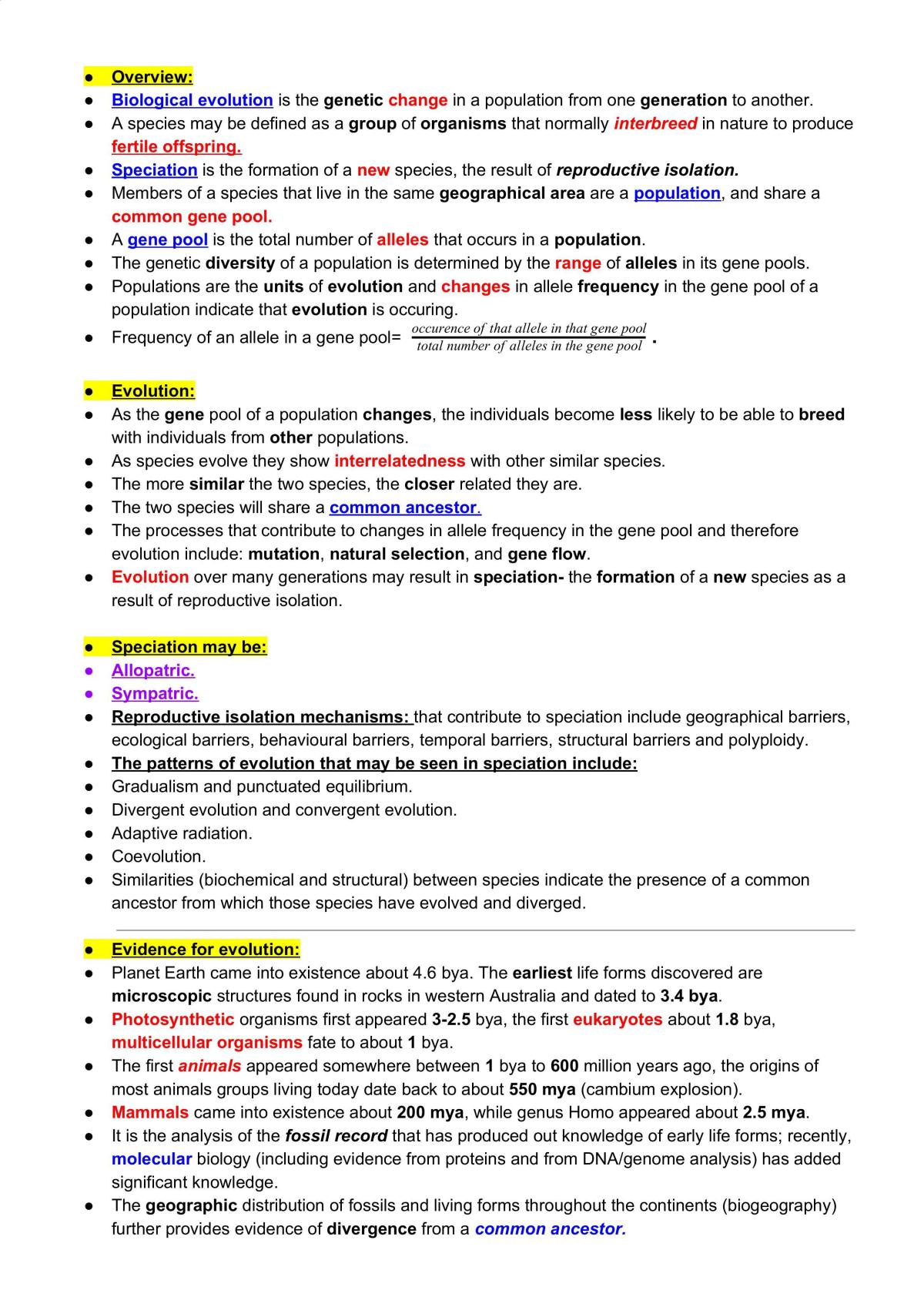 Speciation - Page 1
