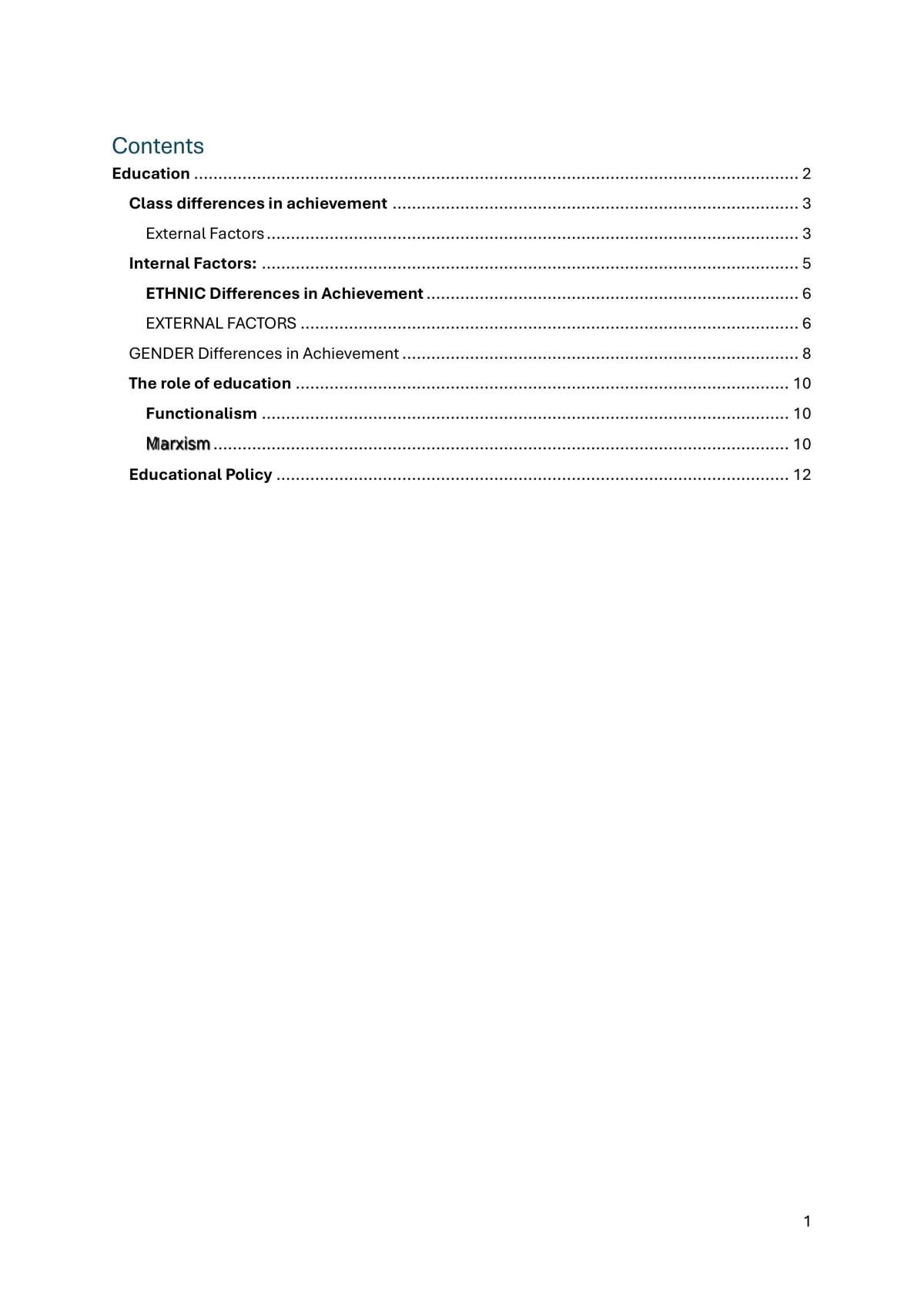 Sociology - Page 1