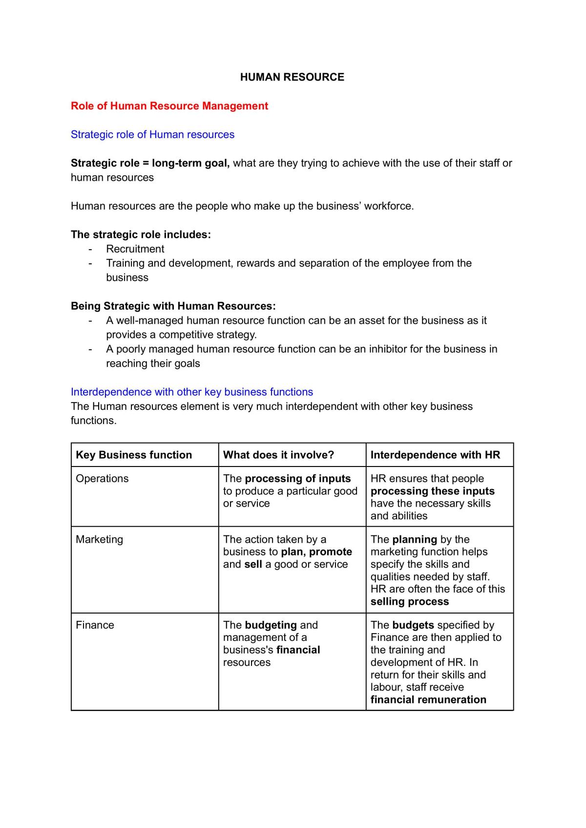 Human resources - Page 1