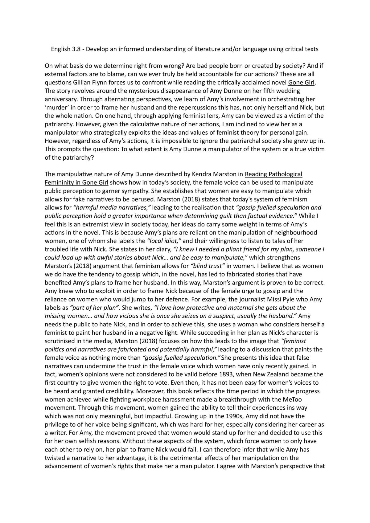 English 3.8 - Page 1