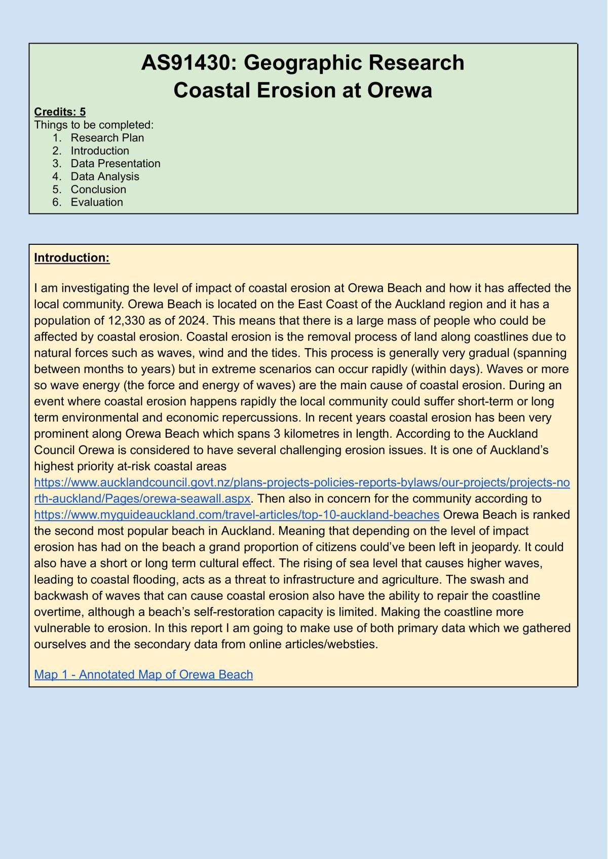 Coastal Erosion Research - Page 1