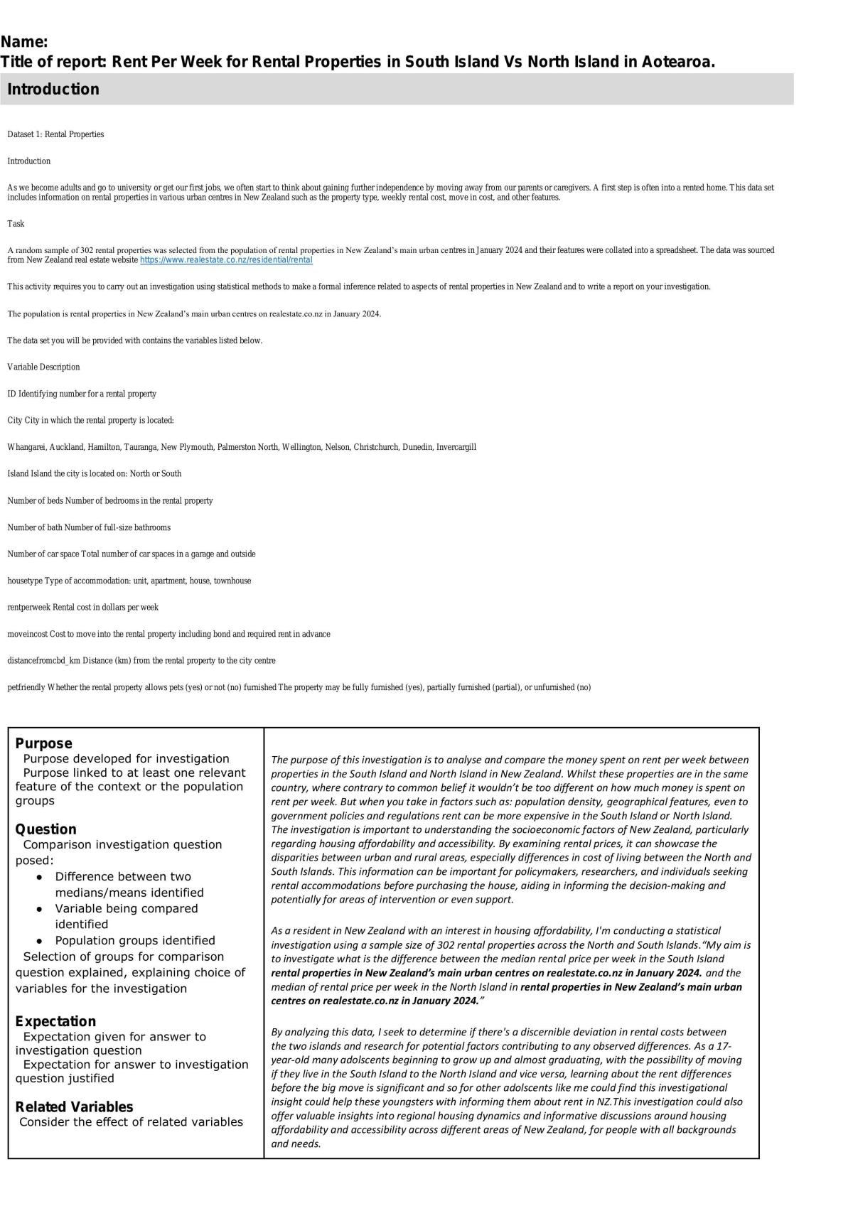 Level 3 statistics, time series internal - Page 1