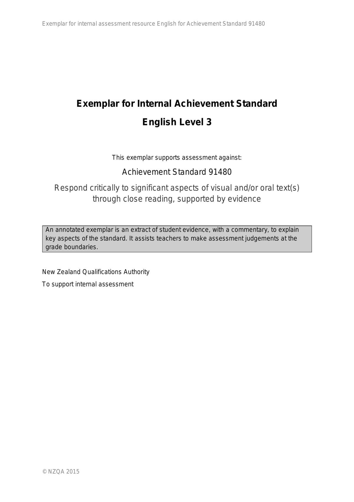 3.9 English Exemplars - Page 1