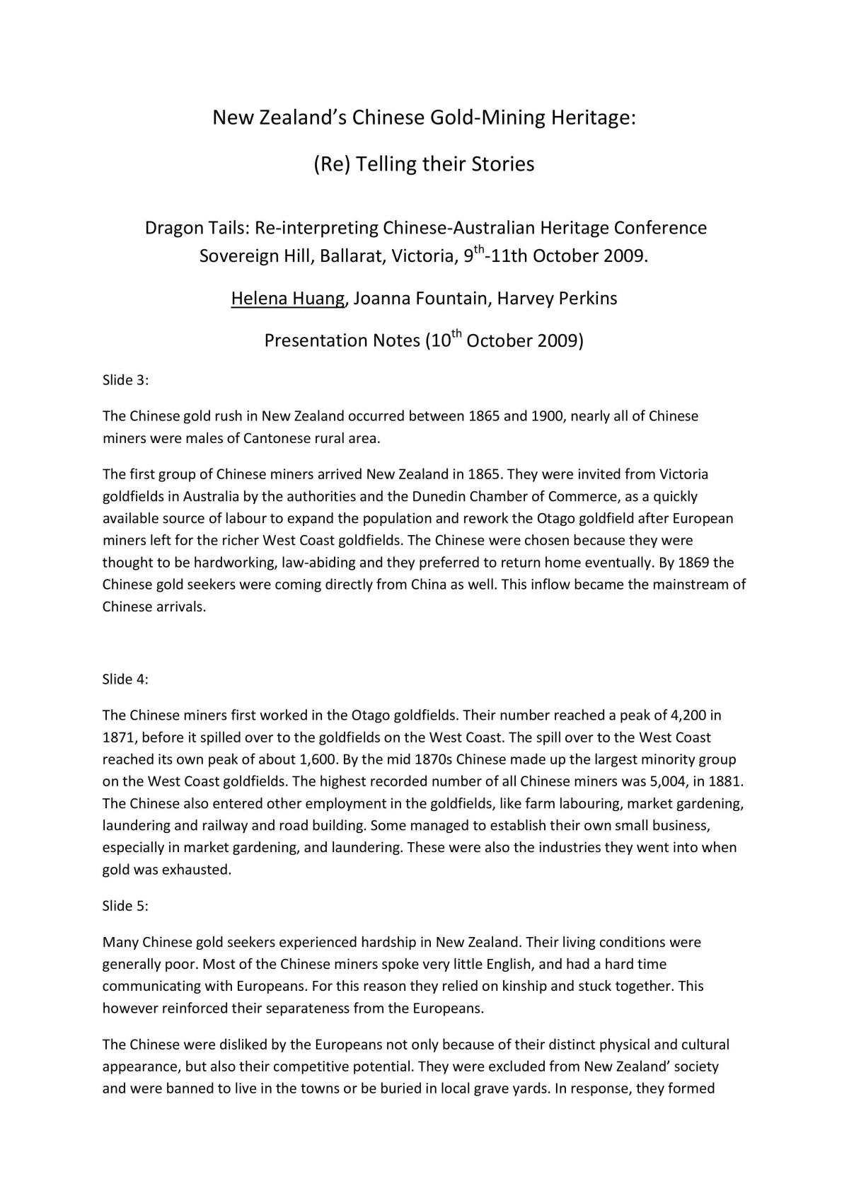 Gold Rush Presentation - Page 1